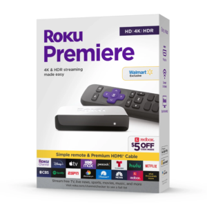 Roku Premiere HD 4K HDR Walmart Exclusive