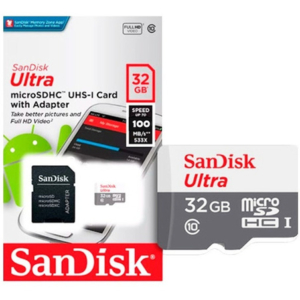 Memoria microSD Sandisk 32gb C10 100MB/s